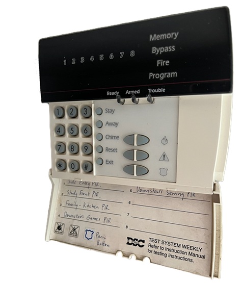 das keypad